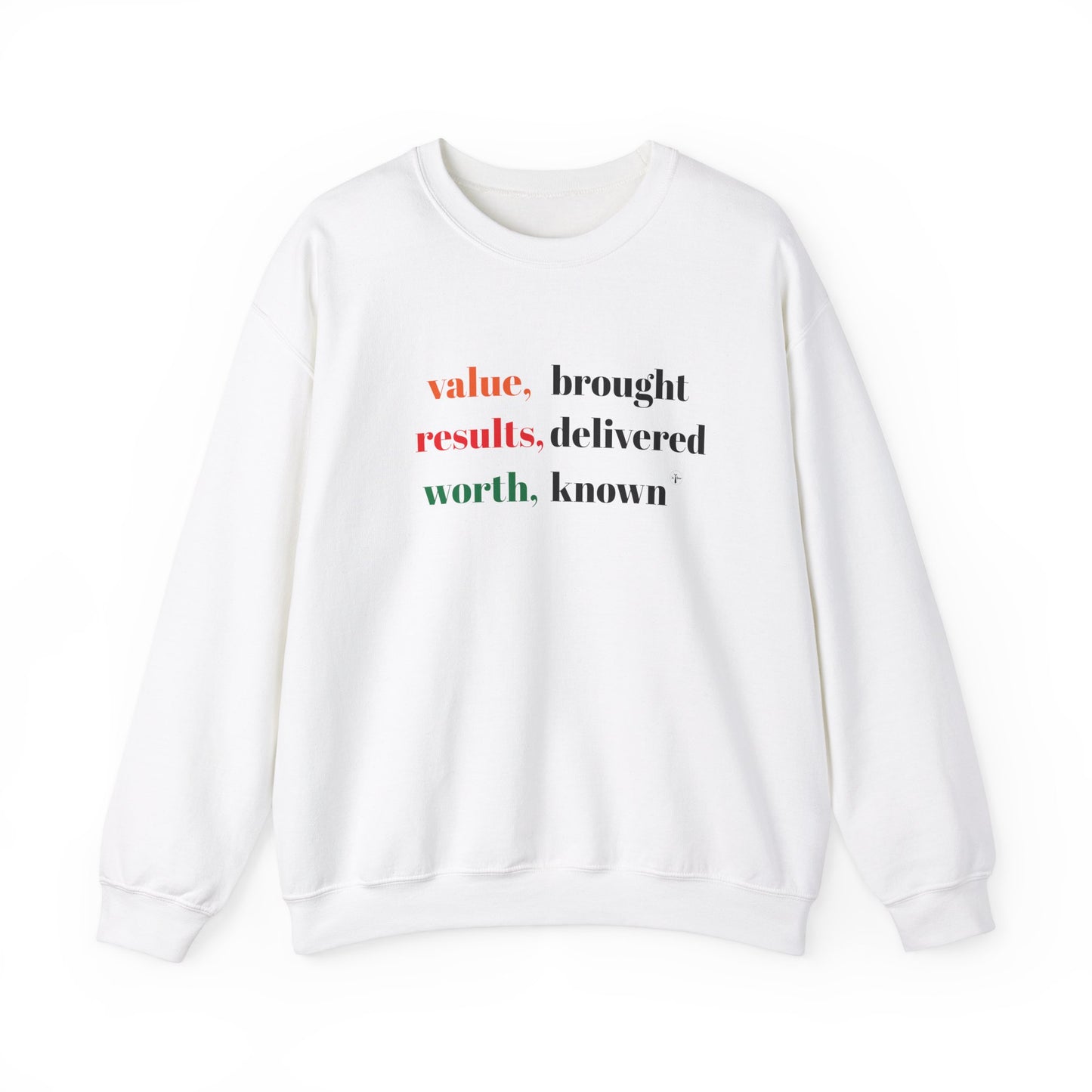 HER VALUE - Crewneck Sweatshirt