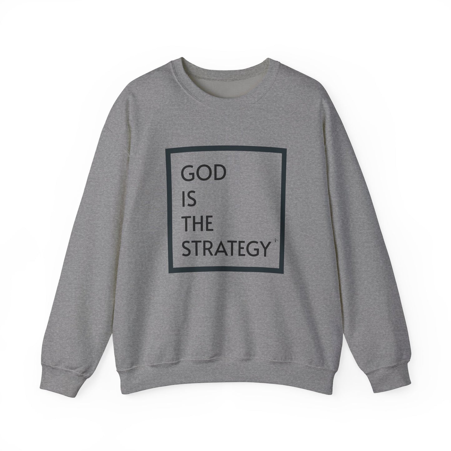 GOD IS THE STRATEGY - Crewneck Sweatshirt