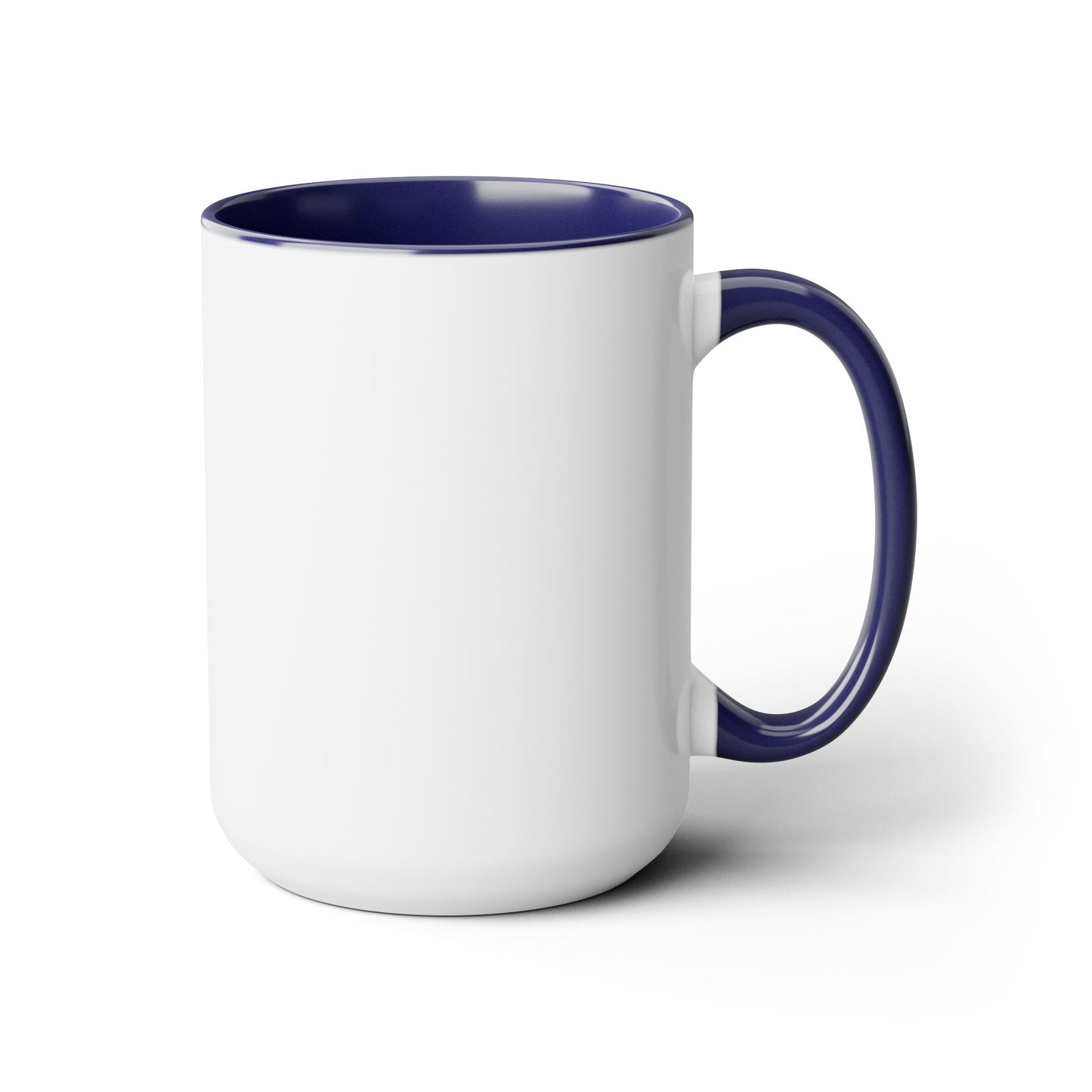 twerkin' my brain - Two-Tone Coffee Mug, 15oz