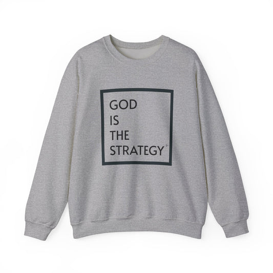 GOD IS THE STRATEGY - Crewneck Sweatshirt