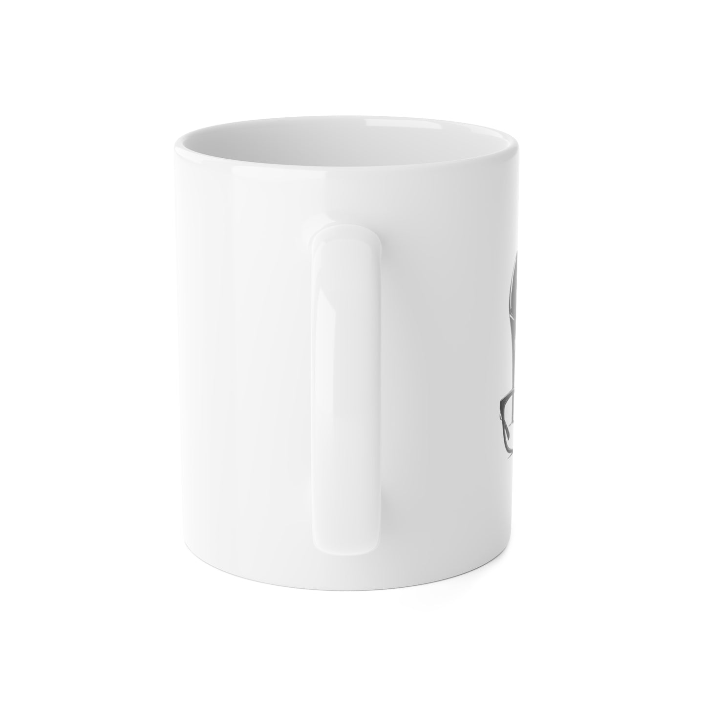 Sipping & Strategizing - White Ceramic Mug, 11oz